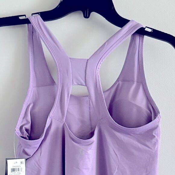 ID Ideology Women Purple Sleeveless Solid Performance Athletic Dress… - Picture 9 of 10
